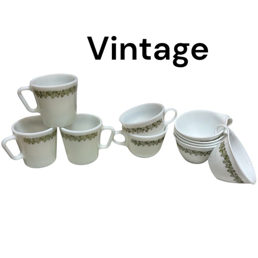 Vintage Crazy Daisy Pyrex Corelle Lot
